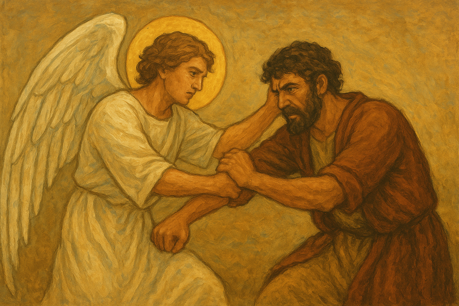 Qual é o teu nome? E ele disse: Jacó