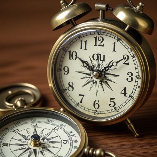 Guiados pelo relógio ou pela bússola?